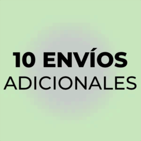 10 Envíos Adicionales