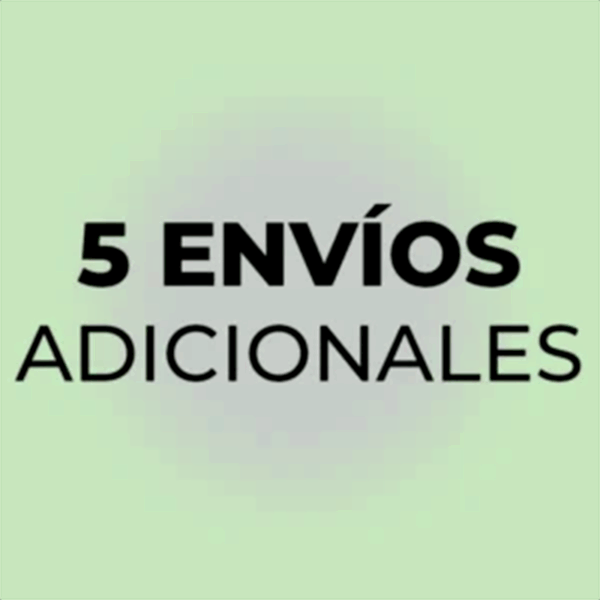 5 Envíos Adicionales