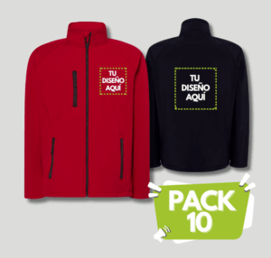 pack sofshell personalizados