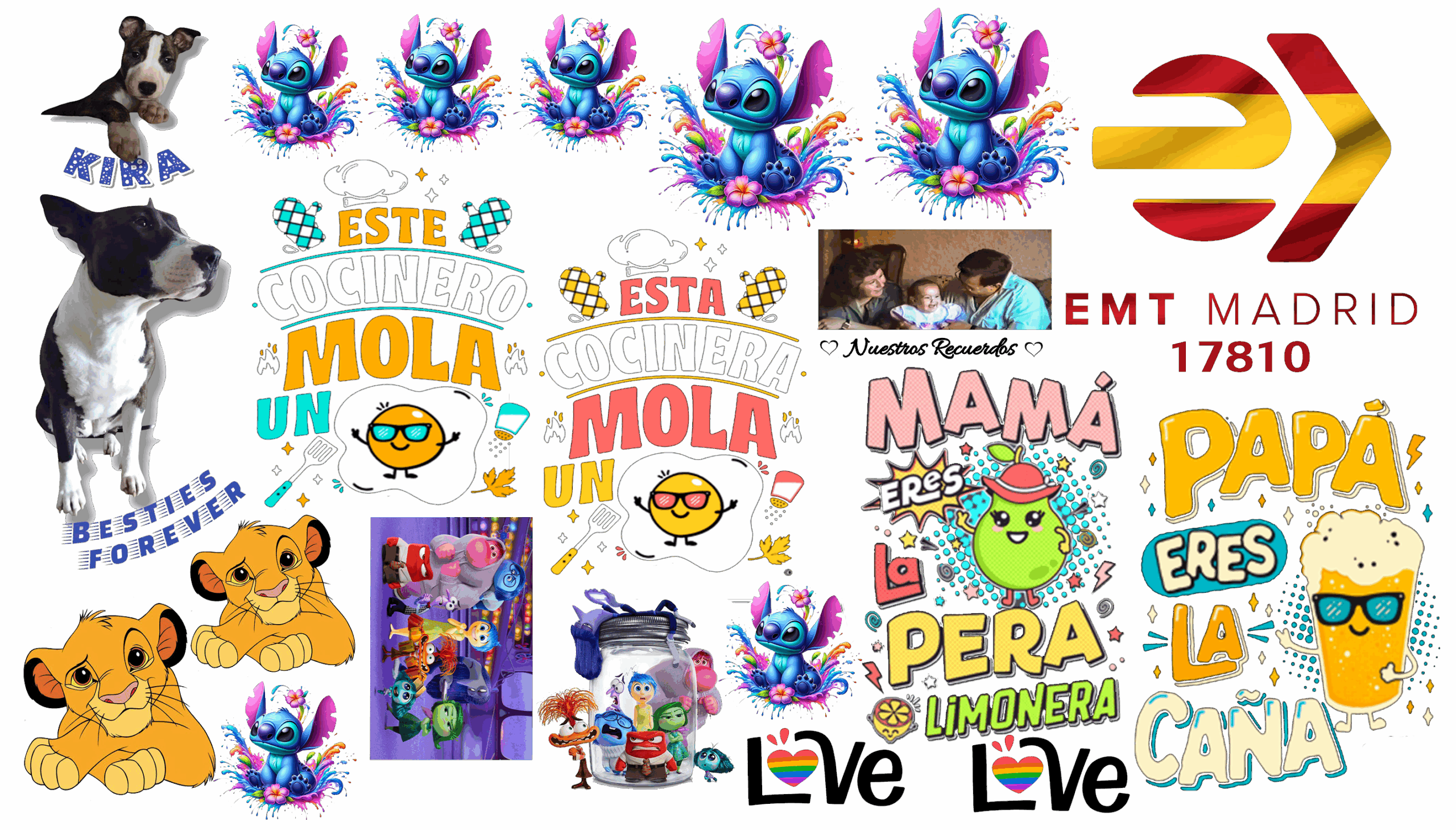 dtf por metros en madrid rollo dtf metro